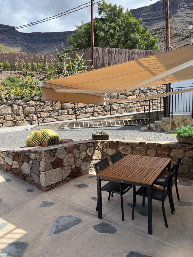 Casa Rural Con Bano Adaptado Y Piscina En Mogán Exterior foto